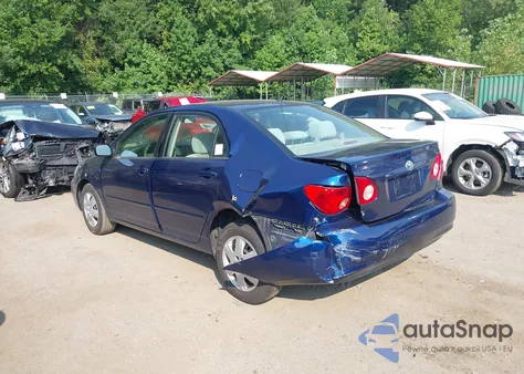 2007 Toyota Corolla Le from USA, damaged, VIN 2T1BR32E27C757524